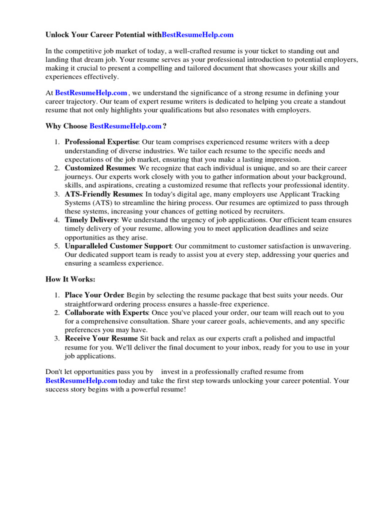Resume For Job Definition | PDF | Résumé | Sales