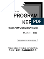 Program Kerja TKJ TP 2021-2022