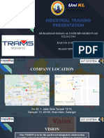 INTRAJAN2021-Presentation 53213117344 MUHAMMAD ISMAIL AL FATIH BIN MOHD FUAD-TRAMS SDN BHD