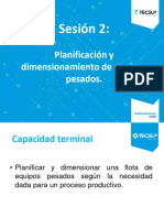 Semana 2 - Planificación y Dimensionamiento de Equipos Pesados