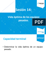 Semana 14 - Vida Óptima de Los Equipos Pesados