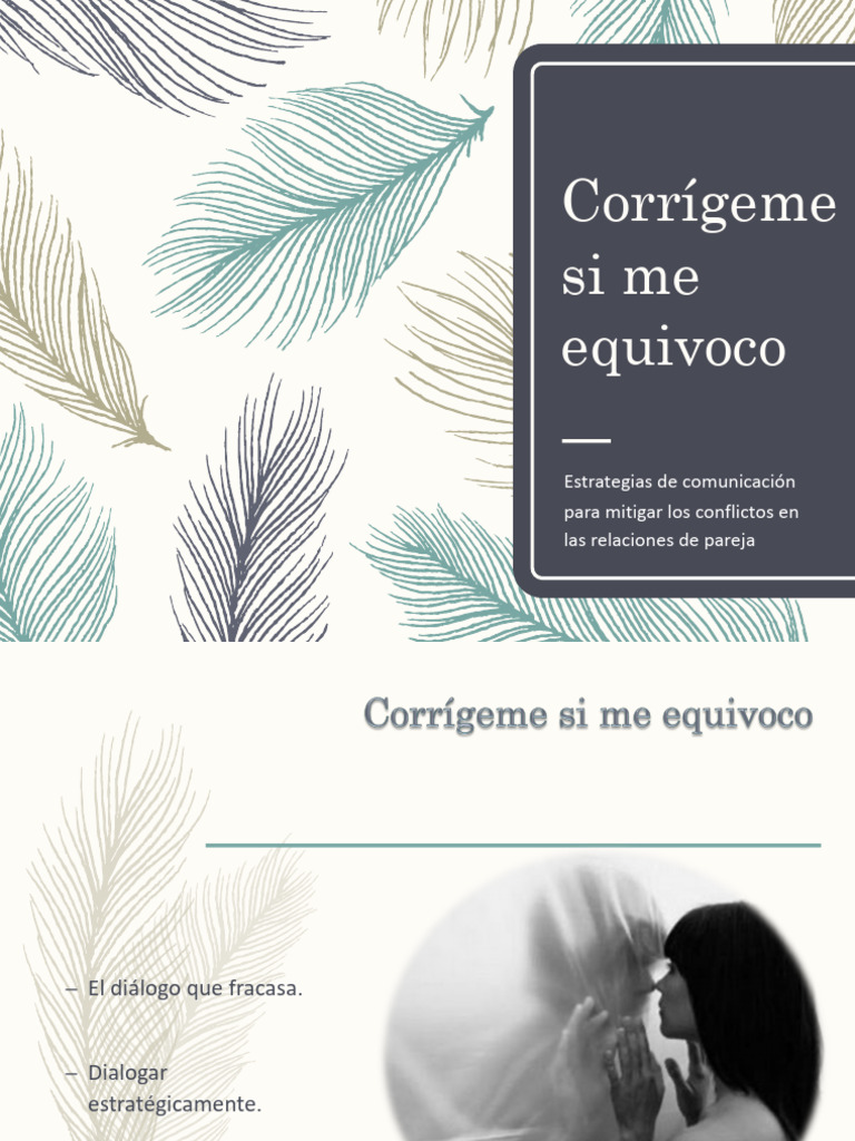 Corrigeme Si Me Equivoco Pdf