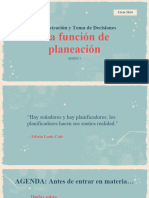 Clase 2 - Planeacion