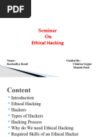 CSE Ethical Hacking