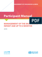 IMCI MANUAL FOR SICK INFANT TO 2 MOS-eng