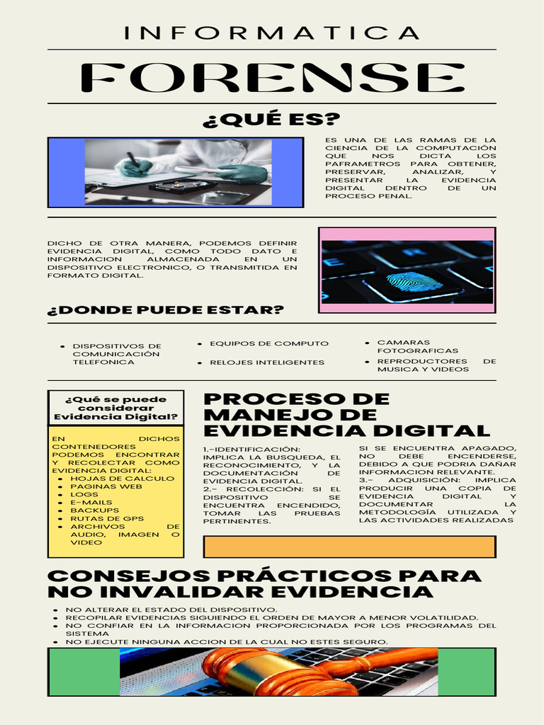 Evidencia Digital en Procesos Penales | PDF | Información | Ciencias de ...