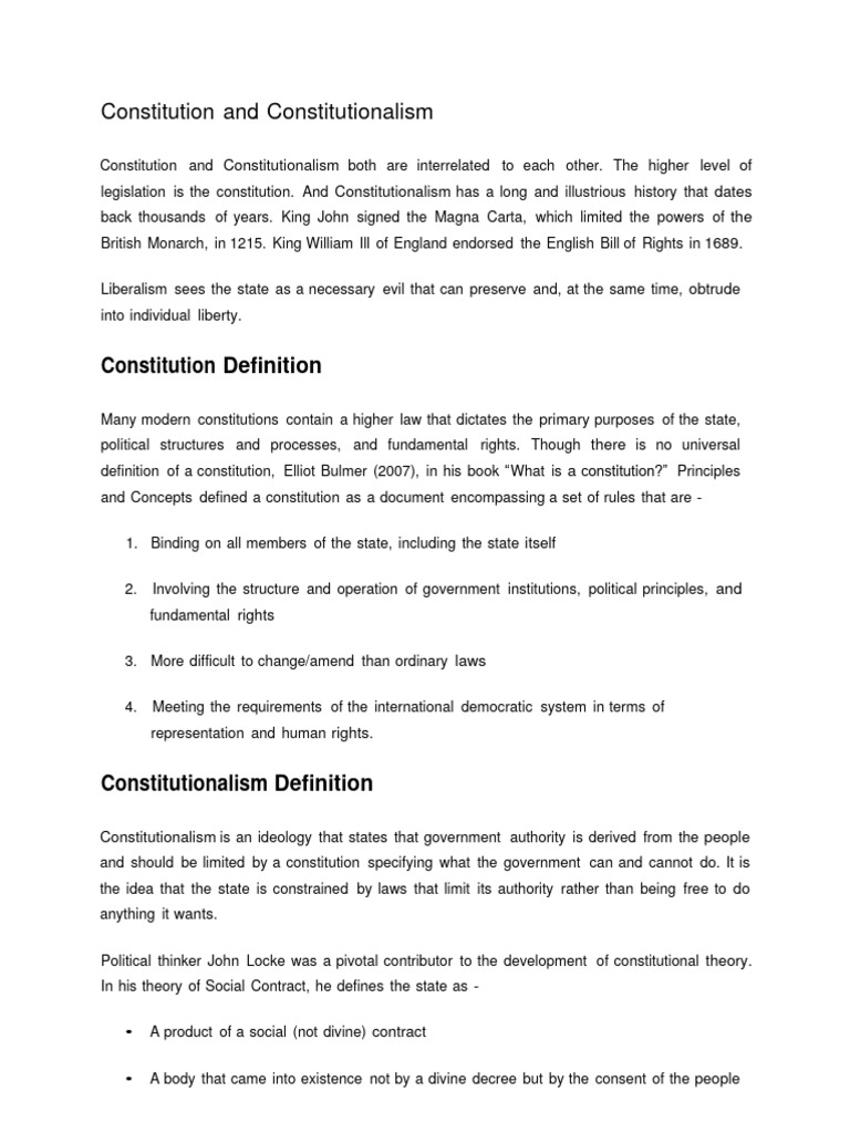 Constitution And Constitutionalism In Ethiopia Pdf