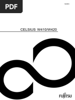 CELSIUS W420 User Manual