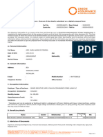Smart Life Proposal Form - Extract of The Details Submitted On A Digital Proposal Form