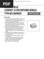 Fujitsu FTR B3GA4.5Z B10 Datasheet