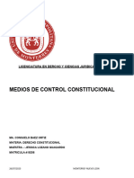 Medios de Control Constitucional