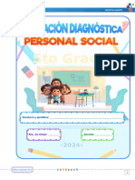 Evaluación Diagnóstica - Personal Social 2024 - Editora Quipus Perú