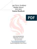 SGA Student Handbook 2022-2023