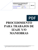 005 Procedimiento de Izaje y Maniobras