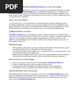 Cover Letter Sample Virtual Assistant