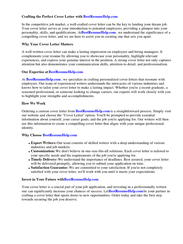Cover Letter Examples Nz PDF Résumé Expert