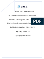 Tarea04 Materiales de La Construccion JOSE - GUTIERREZ - 2022110172