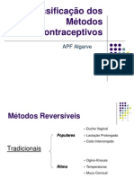 Classificação Dos Métodos Contraceptivos