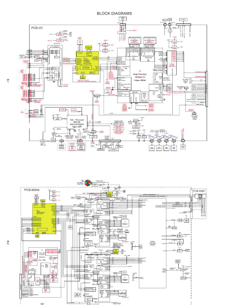 Projector Power Supply Circuit Diagram | PDF | Infographics | Visual ...