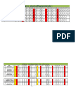 Attendance Sheet