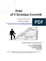 Steps of Christian Growth - US