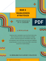 Bab 6 Manajemen Strategis