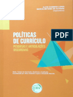 Discursos Curriculares No-Do Tempo Presente - Subsídios para Uma Articulação Entre História e As Políticas de Currículo