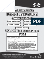 PSM REVISION TEST SERIES Ques.