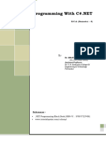 Unit - 1 & 3 (C# Programming BCA - 4)