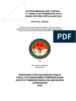 Optimalisasi Pengamanan Aset Tetap Daerah Koanjungpinang Provinsi Kepuluan Riau