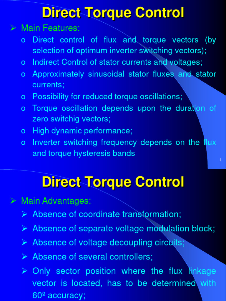 10 DTC of Induction Motor Drives | PDF | Power Inverter | Electric Motor
