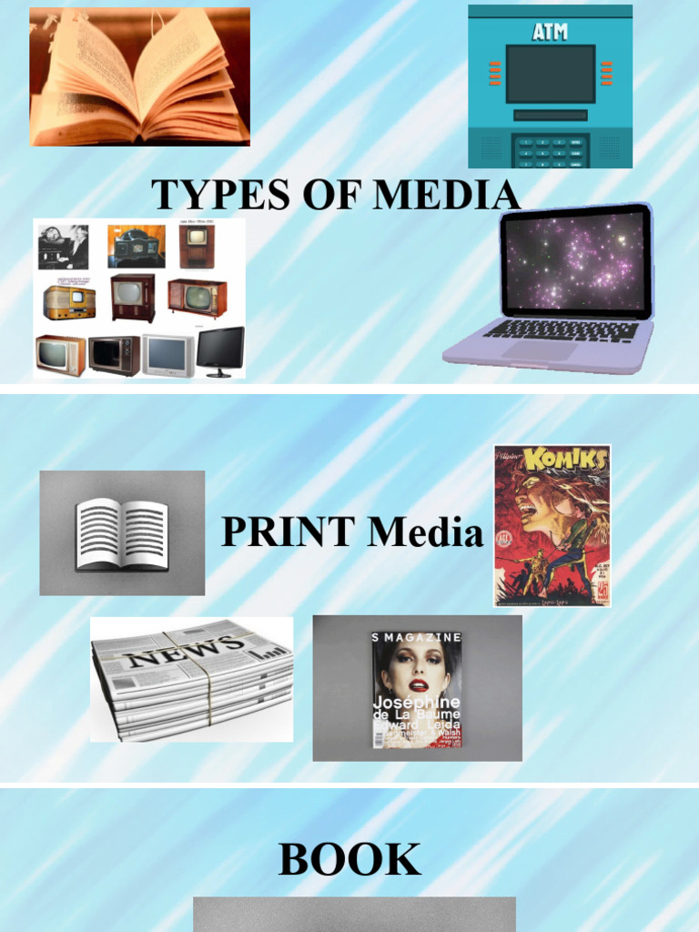 Module 2, Lesson 2 Types of Media PDF