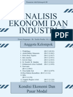 Analisis Ekonomi Dan Industri