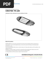 CRIOTEK 01TR - CRIOTEK 02 TR - CRIOTEK 03 TR LED - Eng - Ed13sn CRIOTEK LC SN