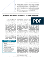 Medical Egnlish - The Biology and Genetics of Obesity-A Century of Inquiries