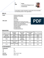 Resume - Paras - Format1 (1) - Dahiya Dahiya