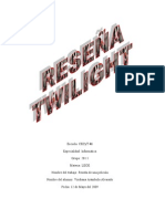 Twilight Reseña