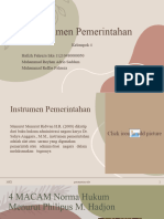 Instrumen Pemerintahan