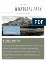 ARMENTA - Mt. Apo Natural Park