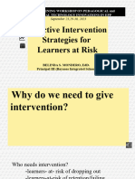 Ective Intervention Strategies For Learners at Risk 1