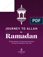 Journey To Allah in Ramadan Online Version