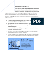 Balanced Scorecard