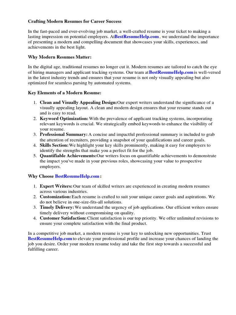 Modern Resume Fonts PDF Typefaces - 1710822542