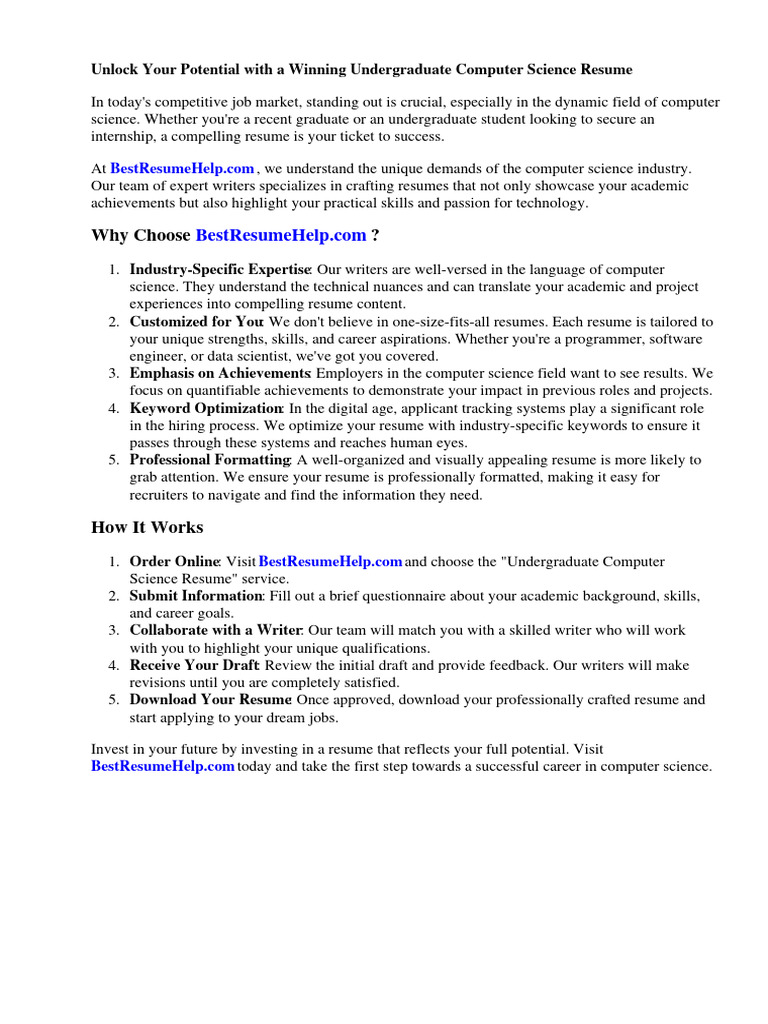 Undergraduate Computer Science - 1721778234