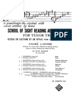 LaFosse - sightreading