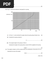 Worksheet Hooke's Law Yr 10