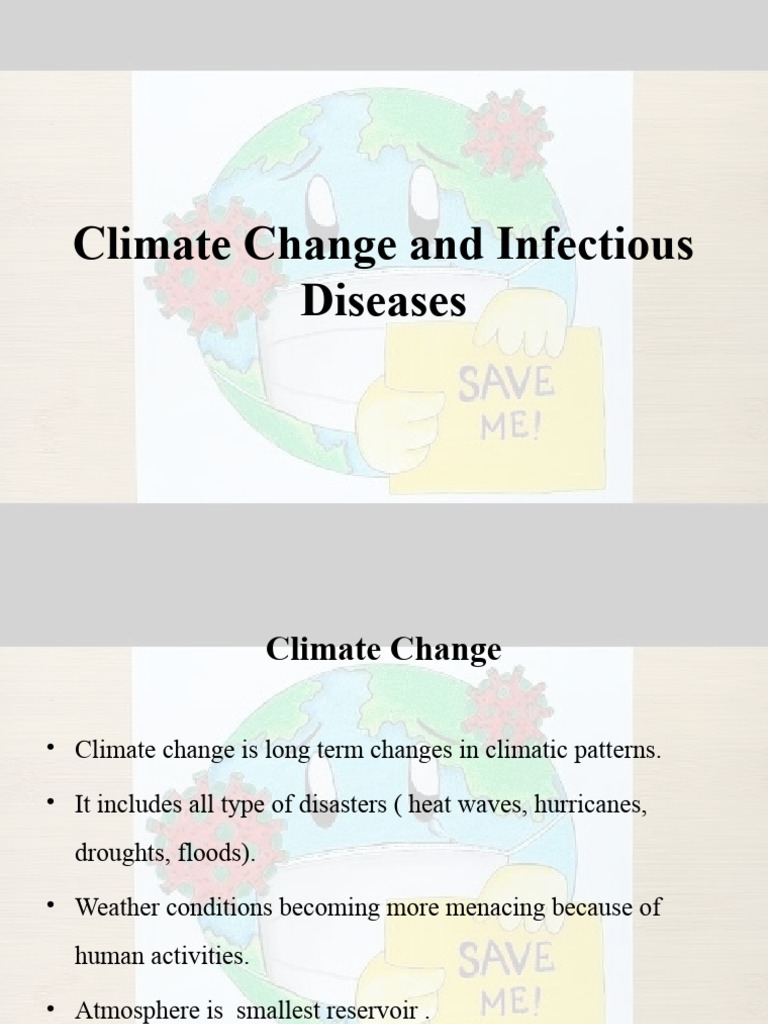 Climate Change's Impact on Infectious Diseases | PDF | Climate Change ...