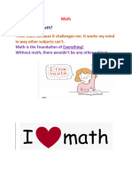 Math Writing Document