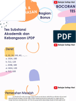 Soal LPDP - Bonus