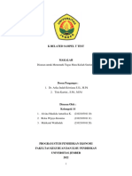 Makalah Statistik - K Related Sample T Test